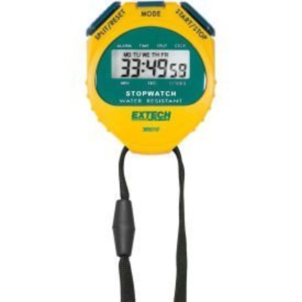 Flir Extech 365510 Stopwatch/Clock, Yellow 365510